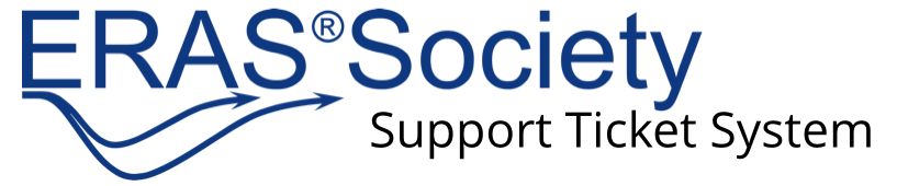 ERAS Society - Website Support System